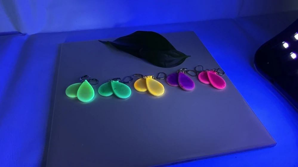 Kapky - UV Růžová