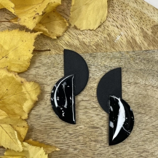 Půlměsíc - černá