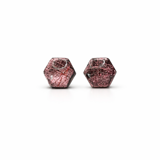 Hexagon - lesklá sv. růžová MINI