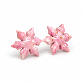 Vánoční vločka - dremy pink